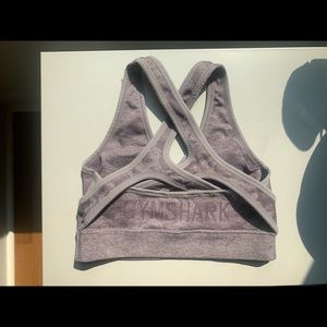 Gymshark Lavendar Camo Seamless Sports Bra Size XS